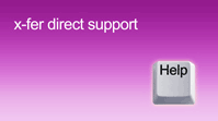 X-fer Direct Support: Support for your uploading colleges!